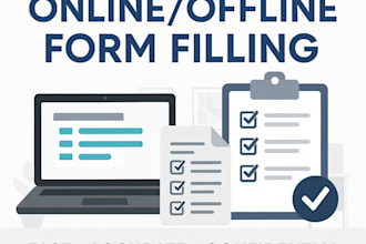 do accurate and fast online or offline form filling