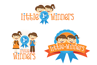 do modern kids, daycare, childcare, preschool and baby shop logo design