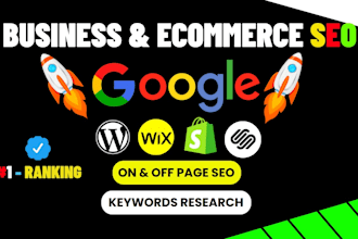 optimize website onpage SEO technical wordpress shopify wix squarespace godaddy