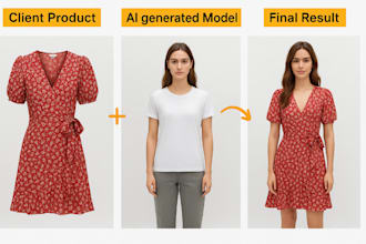 generate stunning ai fashion model, swimwear, swimsuit for your brand