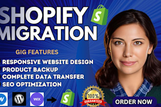 migrate wordpress to shopify, shopify migration or wix website to shopify