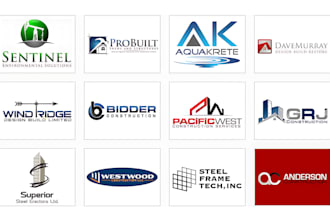 create an awesome real estate, realtor and construction logo