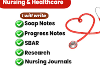 do nursing care plan, picot concept map, soap, and progress notes