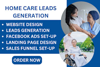 home care leads elderly care leads home care website