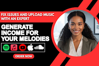 fix and distribute music on distrokid, cd baby, amuse, soundrop, ditto, tunecore