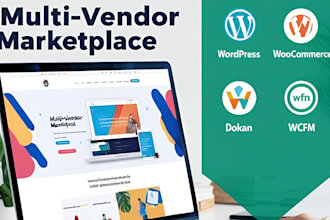 build wordpress woocommerce multi vendor marketplace  dokan wcfm online store