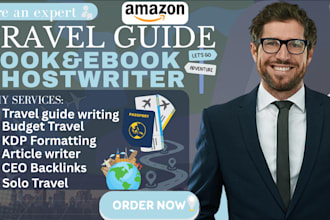 write amazon kindle travel book ghostwriter ebook ghostwriter travel guide