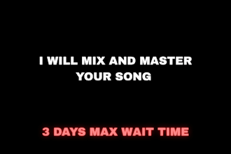 mix and master your song