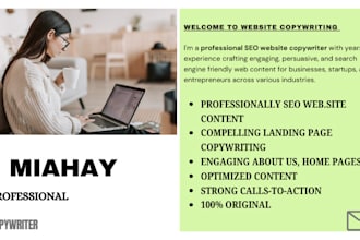 unique SEO website copywriter and content writing service