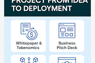 build your complete web3 project from idea to deployment, project management