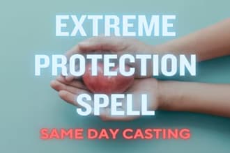 cast a spell which will protect you from anything you need