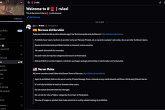 create and set up your discord server