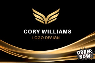 create professional luxury modern minimalist business logo design with copyright