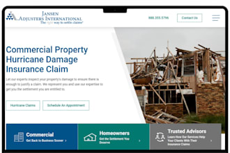 build public adjuster website insurance claim public adjuster insurance website
