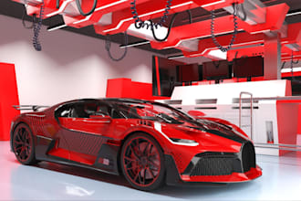 do realistic 3d car model hard surface  sport cars assetto corsa mods vehicles