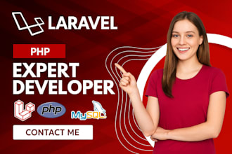 build secure and fast full stack web app with PHP laravel