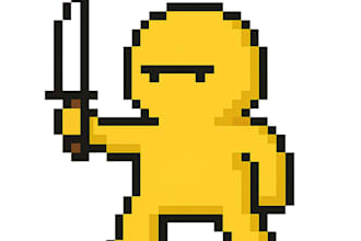 design pixel 2d game characters for your mobile game