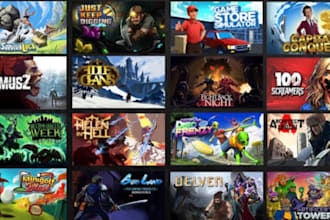 do steam capsule art game banner game ui game poster game logo steam graphics