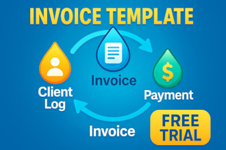 create an interactive ar invoice template