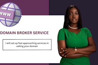 be your domain broker, domain manager and domain agent