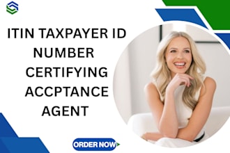obtain your itin individual taxpayer number as usa irs caa