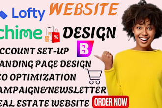 set up real estate lofty, kv core follow up boss, boldtrail chime, idx website