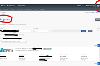 resolve denied claims and write professional appeal letters