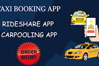 develop taxi booking app gojek app uber booking app rideshare app bolt app