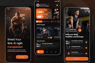 develop fitness equipment marketplace app, gym equipment app, fitness app