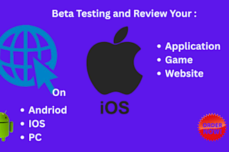 test and review your game or app on pc or android
