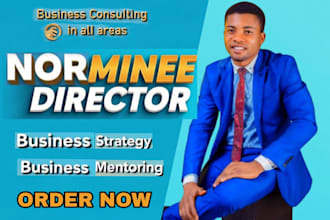 provide nominee director, shareholder services for companies legal compliance