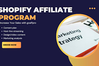 setup shopify affiliate program goaffpro shopify MLM