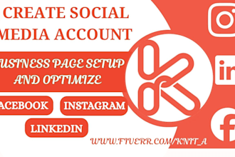 do facebook linkedin company business page optimize setup social media manager