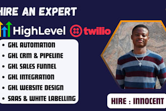 set up gohighlevel CRM and automation, gohighlevel chatbot, twilio a2p 10dlc