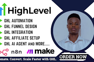 set up gohighlevel CRM and ghl automation, gohighlevel chatbot, twilio a2p 10dlc