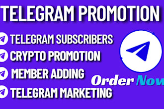 grow your crypto telegram promotion telegram subscribers, crypto telegram market