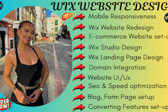 wix website redesign, wix website design wix studio redesign wix website design