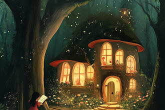 draw children book illustrations