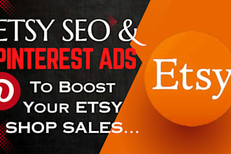 do etsy SEO pinterest ads shop promotion amazon promotion to boost etsy sales