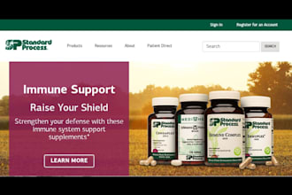 design nutraceutical website nootropic sarms muscles peptide supplement website