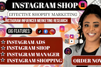 be your instagram shop setup, product upload, and tagging professionally
