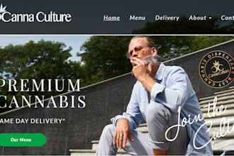 cbd shopify store cannabis marijuana hemp vape store website dropshipping store