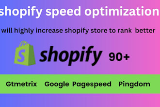 revamp or clone shopify dropshipping store, boost shopify speed with website SEO