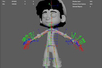 do 3d character model stylized 3d character cartoon 3d model