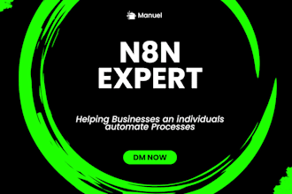 setup n8n agent for automation and workflow fixes API integrations