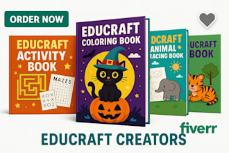 create custom kdp kids math worksheets, tracing books, english activity books