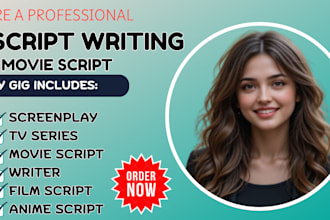 do movie script , screen writing, feature film script comedy script , funny joke