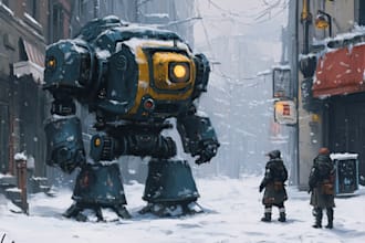 create warhammer illustration of you