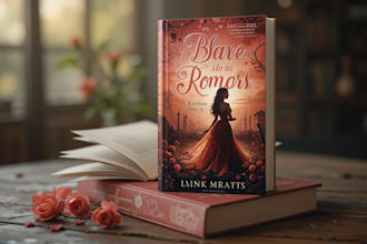 make romance book cover or ebook cover design