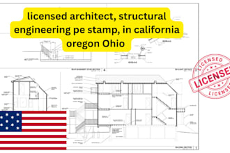 licensed architect, structural engineering pe stamp in tennessee wisconsin texas